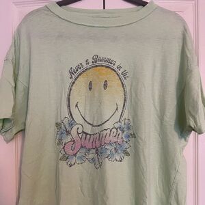 Aerie Tee Shirt, Small, Green